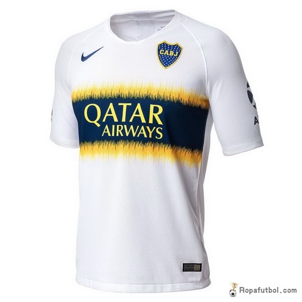 Camiseta Boca Juniors Replica Segunda Ropa 2018/19 Blanco